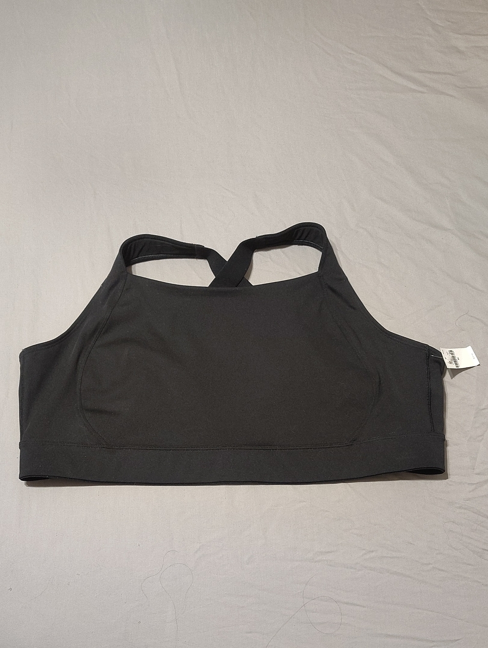 Old Navy Go Dry Black Sports Bra 3X Black